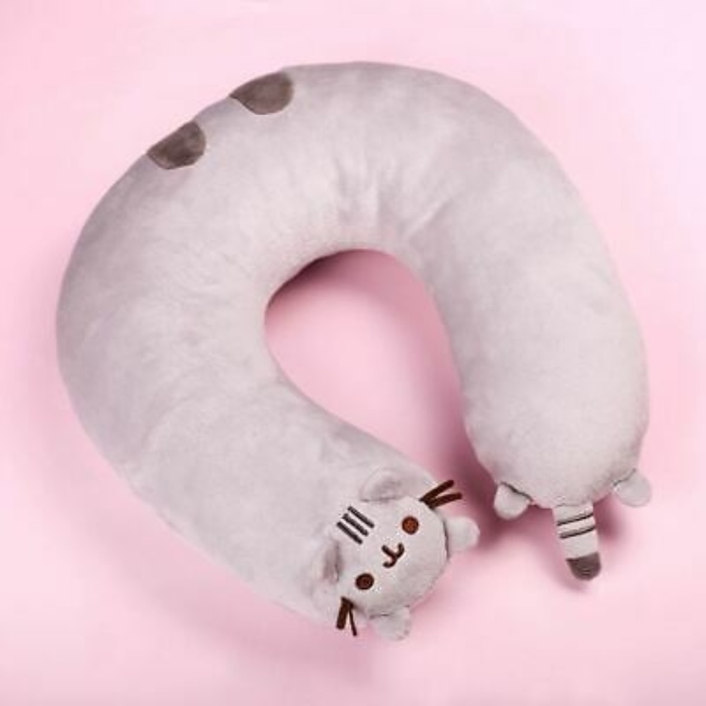 Pusheen The Cat Neck Support Travel Pillow
